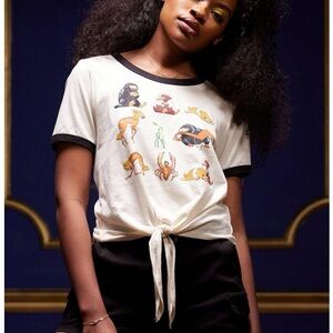 Fantastic Beasts: The Secrets Of Dumbledore Beasts Tie-Front Girls Ringer